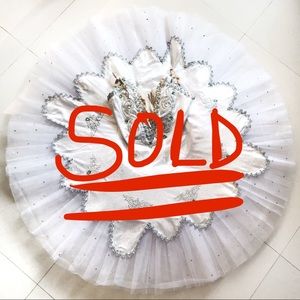 Professional Ballet Tutu Silver
